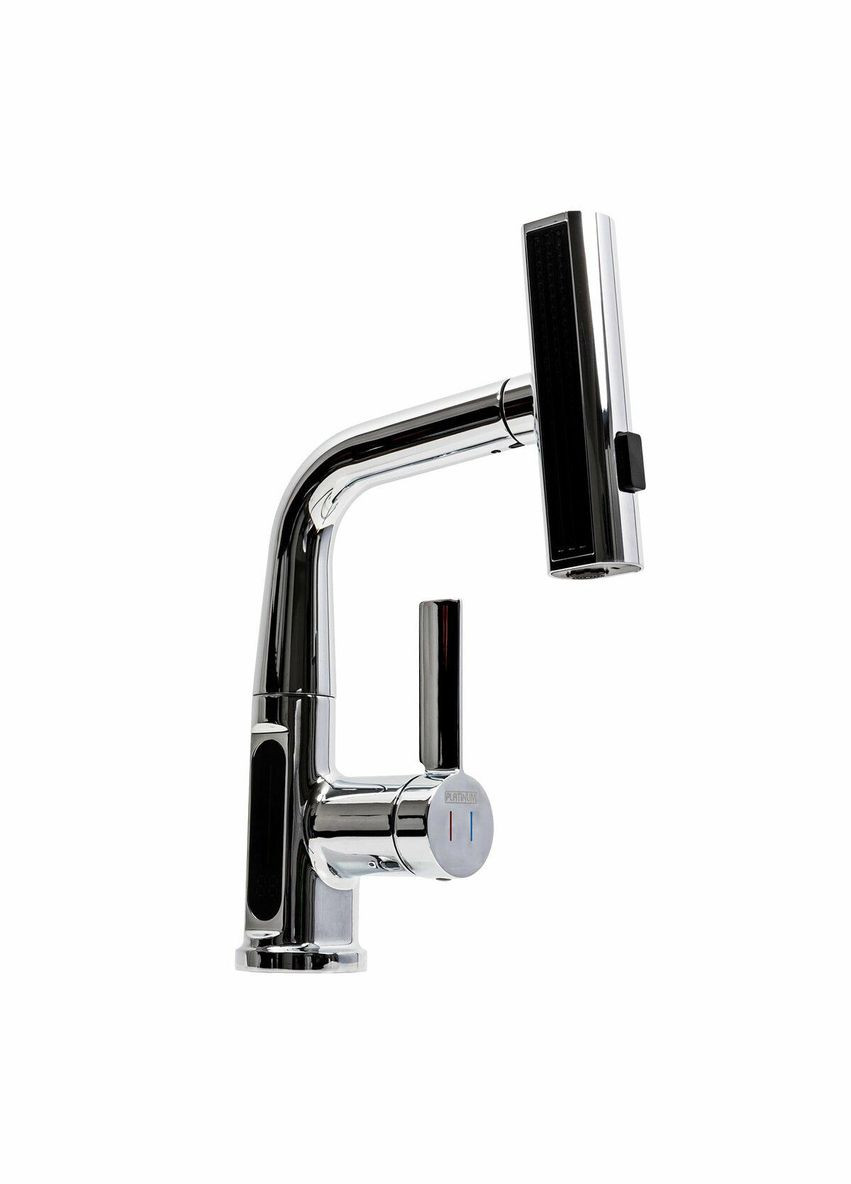 Смеситель для умывальника с индикатором A240 Platinum (342069716)