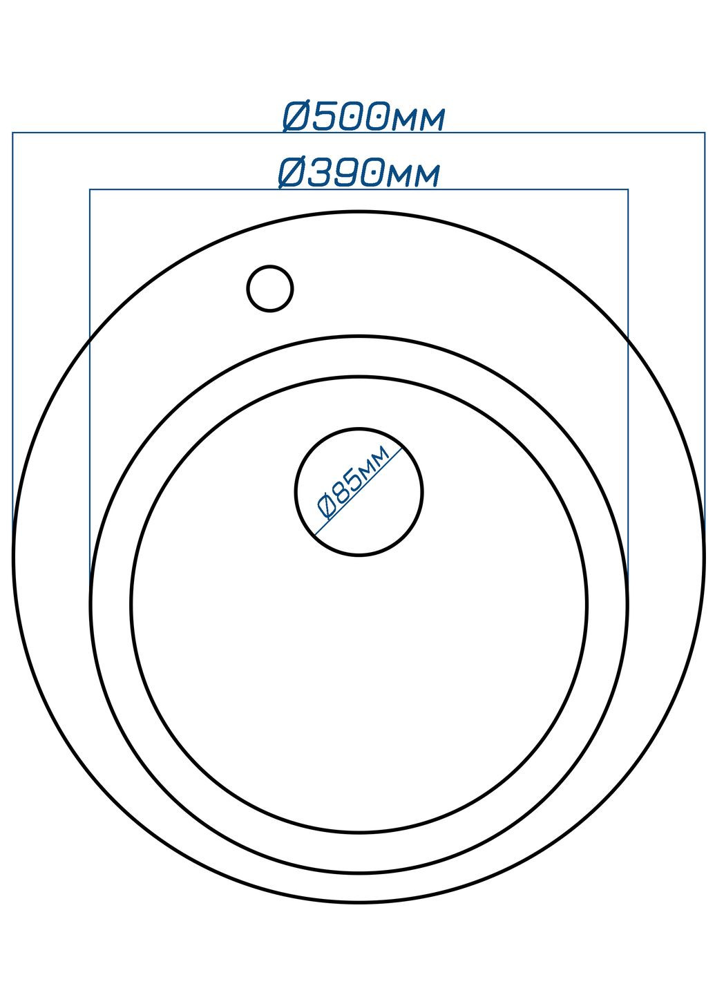 Кухонна мийка Elegancia Gri (802) Romzha (315600539)