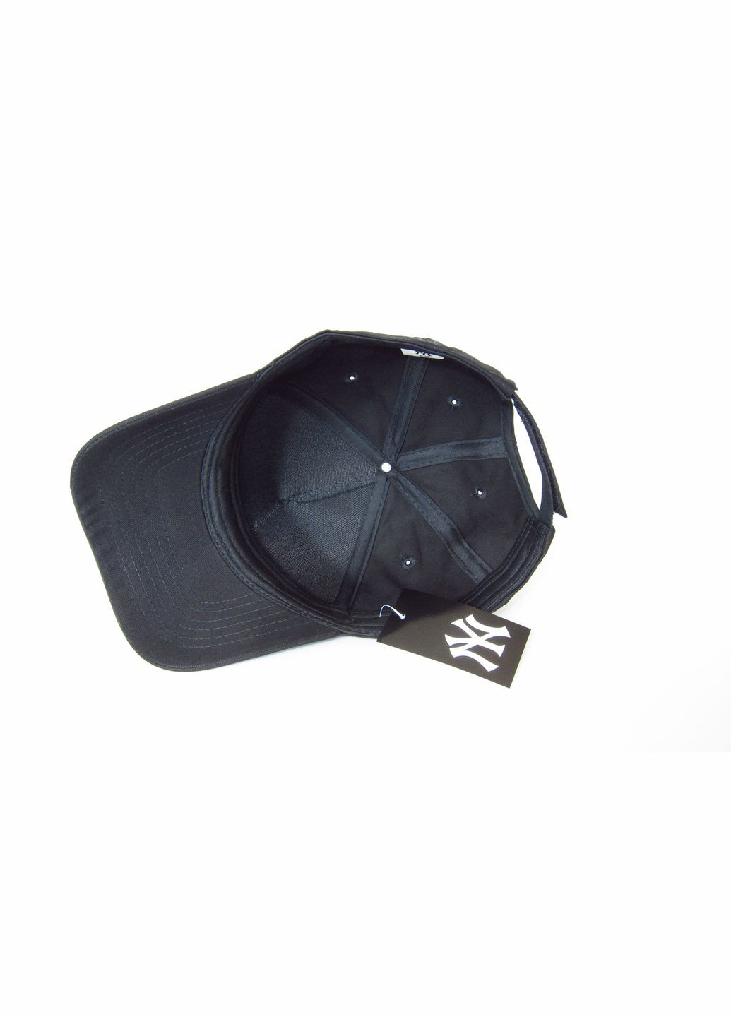 Кепка бейсболка летняя коттоновая чёрная NY-НЬЮ ЙОРК 71032 No Brand кепка бейсболка (328908400)