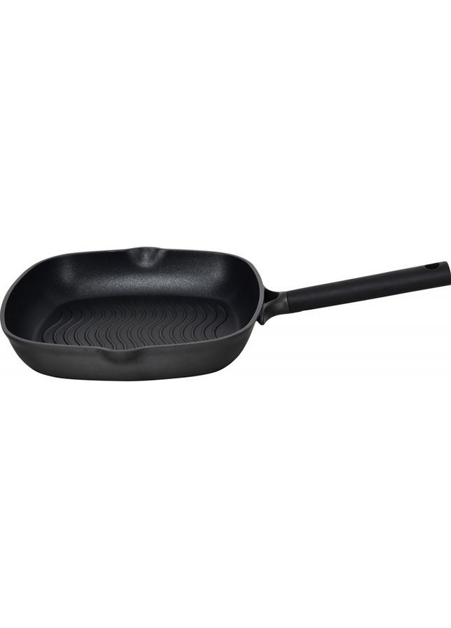 Сковорода-гриль Be Traditional 28x28 см Black (-1145-28 g) IQ (323046273)