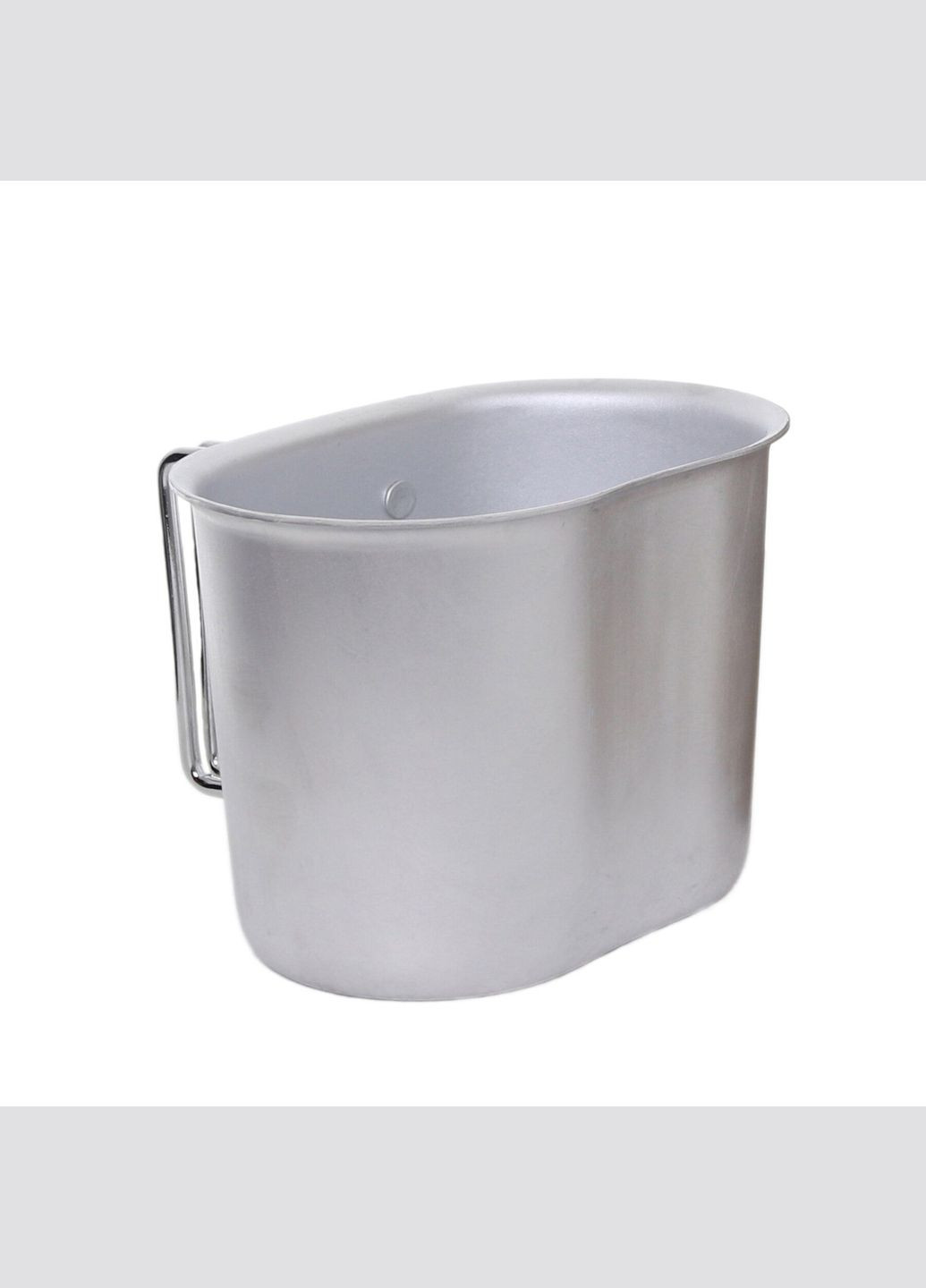 Фляга пластиковая US 1L с котелком Coyote No Brand (315882023)