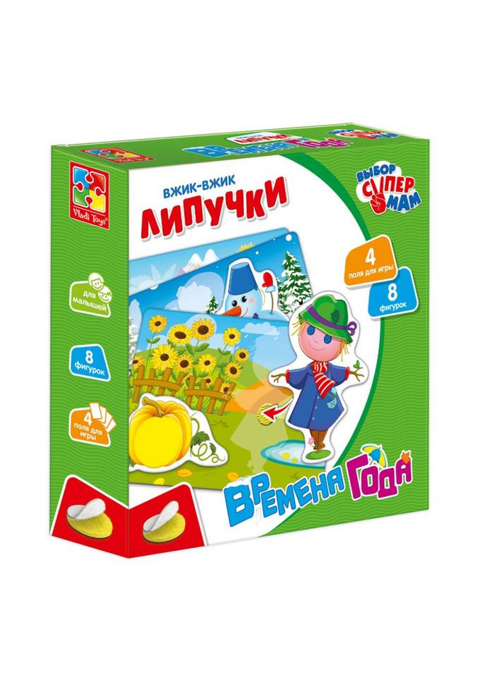 Детская настольная игра "Вжик-вжик" VT1302-23 на липучках Vladi toys (367971779)