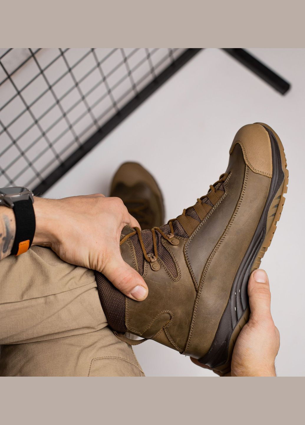 Берці Демісезонні Тактичні Чоловічі. 36-46р Койот. Розраховані на важку погоду! STDM-1021 No Brand (301148003)