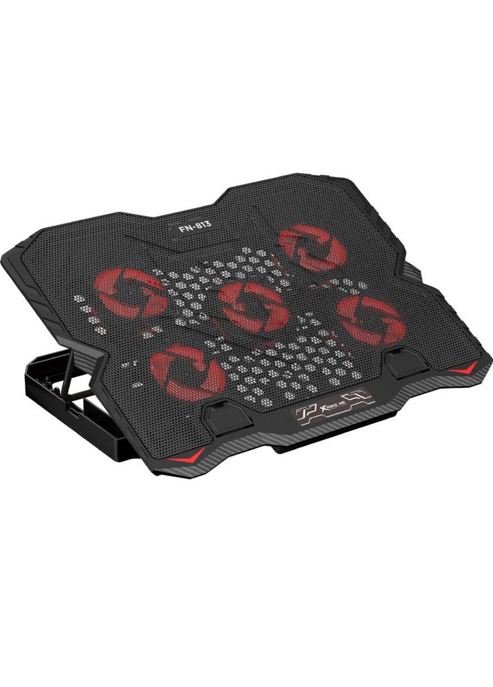 Подставка для ноутбука ME FN-813 5 Fan Red Led XTRIKE ME (333800325)