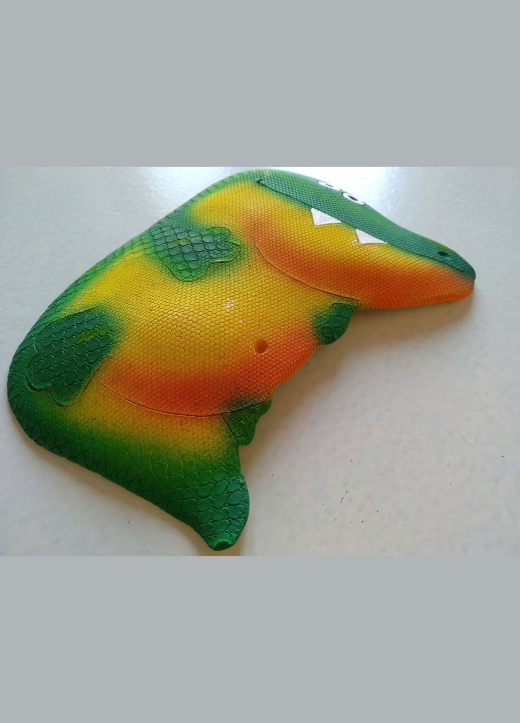 Керамическое настенное панно "Упитанный Крокодил" Коти&Ангели (301533183)