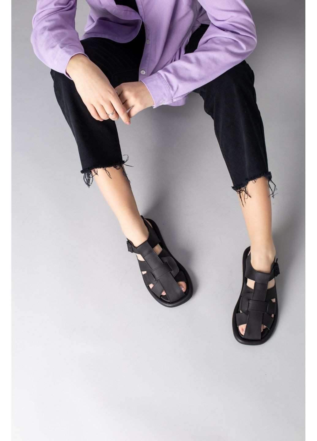 Шкіряні жіночі сандалі VZUTIK (279316818)