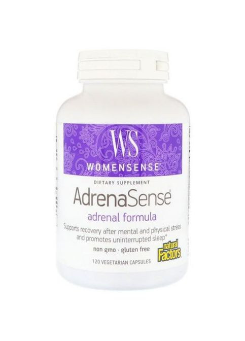 WomenSense AdrenaSense Adrenal Formula 120 Veg Caps NFS04942 Natural Factors (294914644)