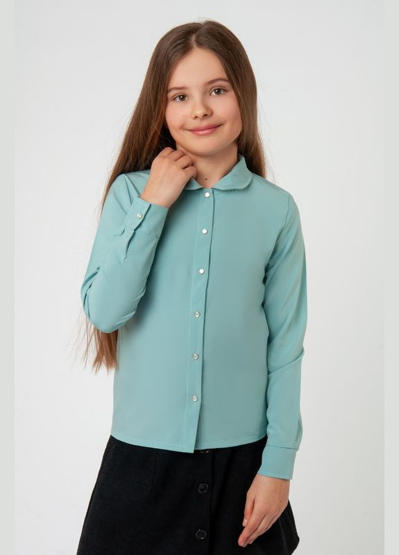 Серо-зеленая рубашка Авекстекс