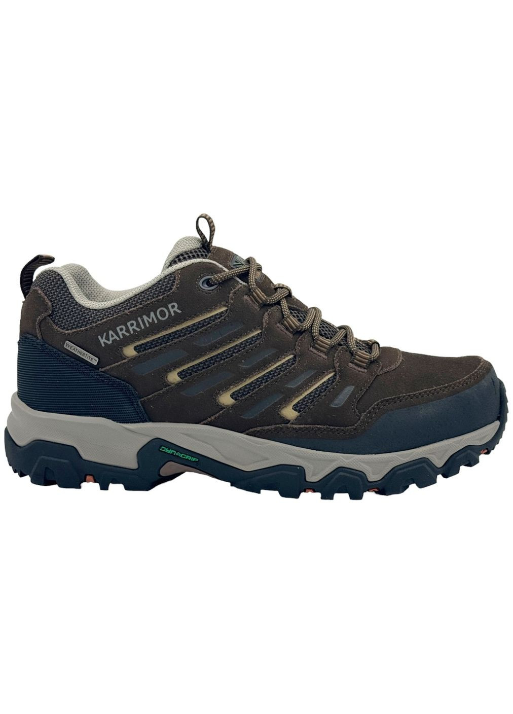 Коричневі кросівки mount low mens walking shoes brown 10.5(45,5) Karrimor