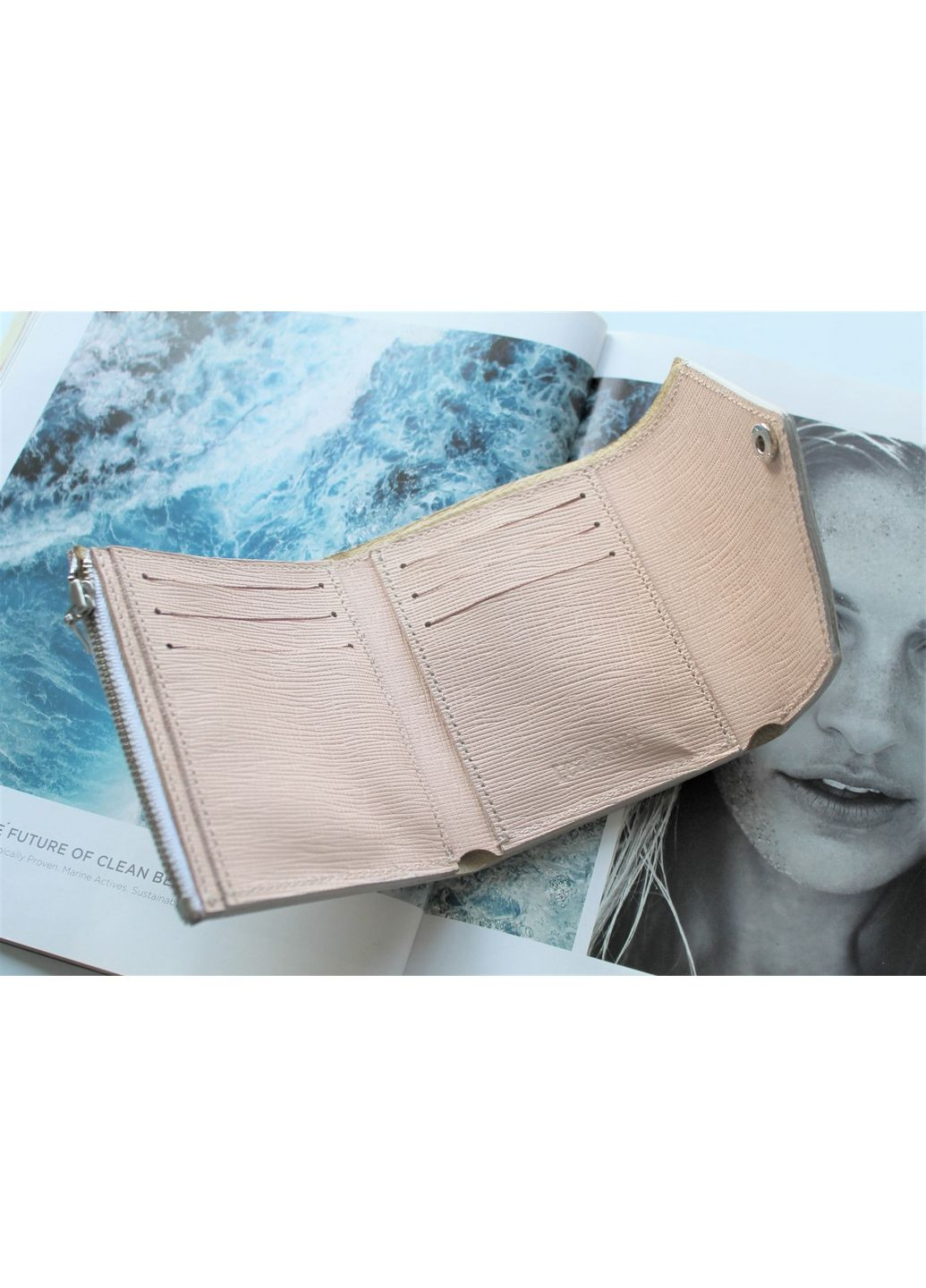 Женский кожаный кошелек 12х10х3 см LeathART (315872286)