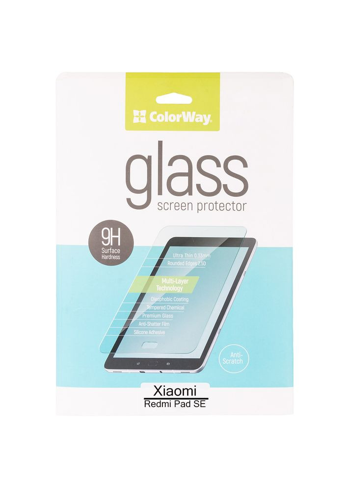 Захисне скло 9H для Xiaomi Redmi Pad SE (CW-GTXRPSE) Colorway (314852711)