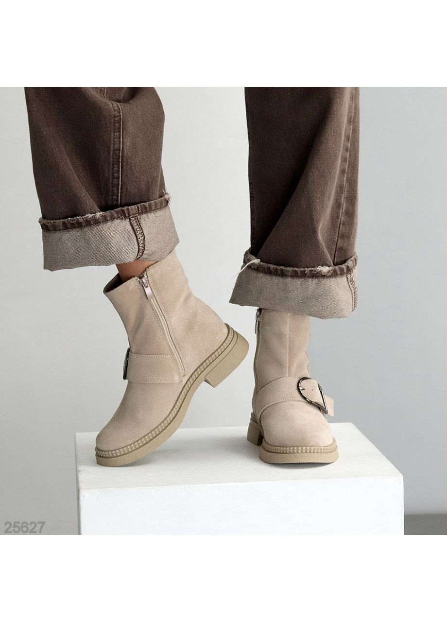 Зимние зимние замшевые ботинки Helen из натуральной замши