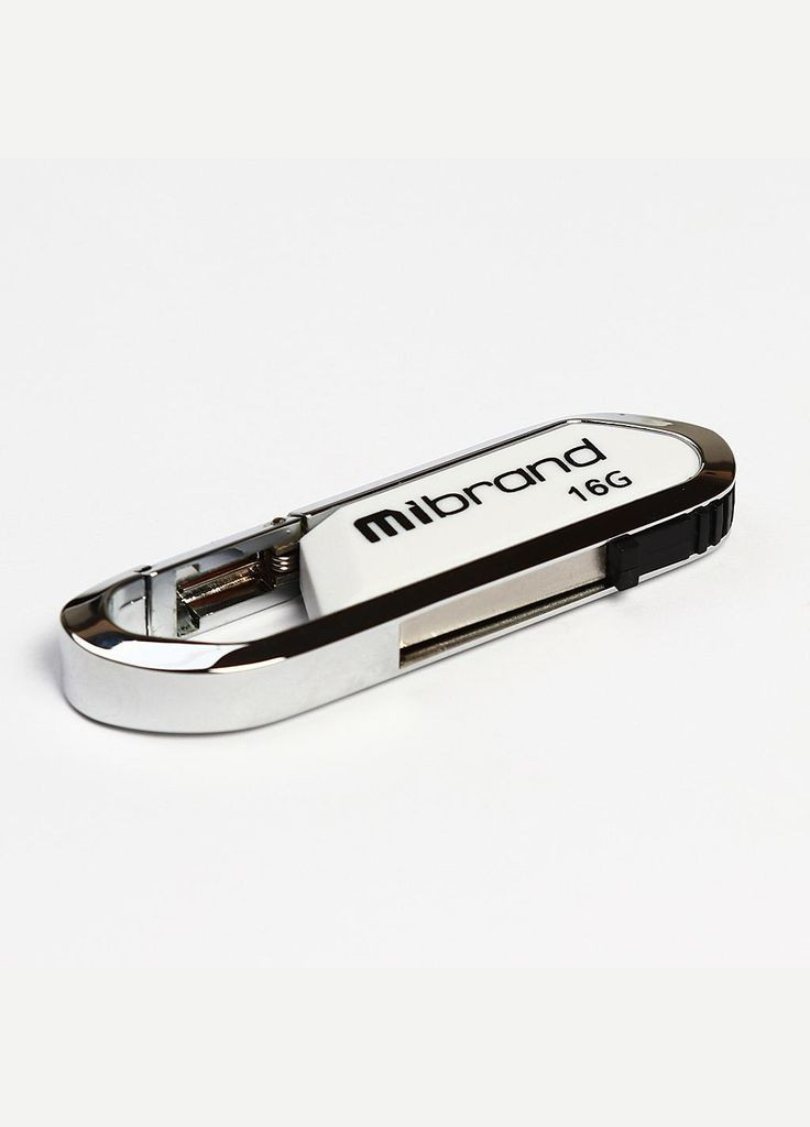 USB флеш накопичувач (MI2.0/AL16U7W) Mibrand 16gb aligator white usb 2.0 (268142390)