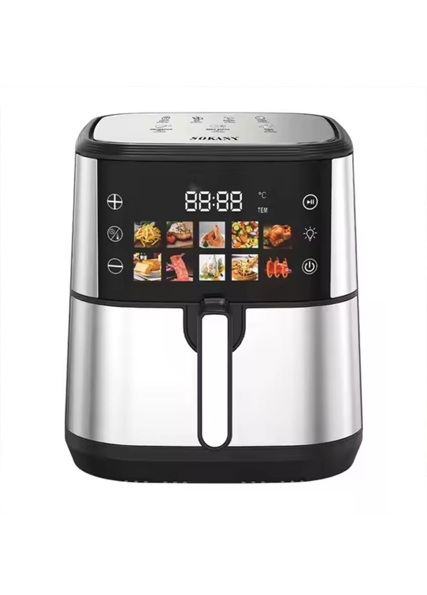 Мультипечь-аэрофритюрница SK-10099 2 тени 2400 Вт 12 л Sokany (337124571)