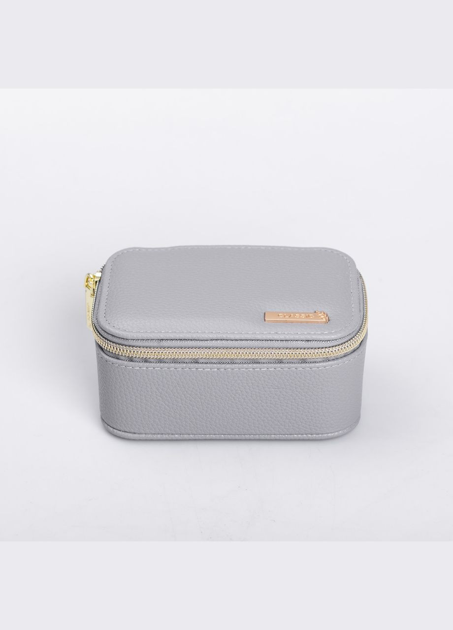 Скринька для прикрас з еко шкіри на блискавці міні органайзер для ювелірних виробів HP-5-26G Yiwu (325922723)