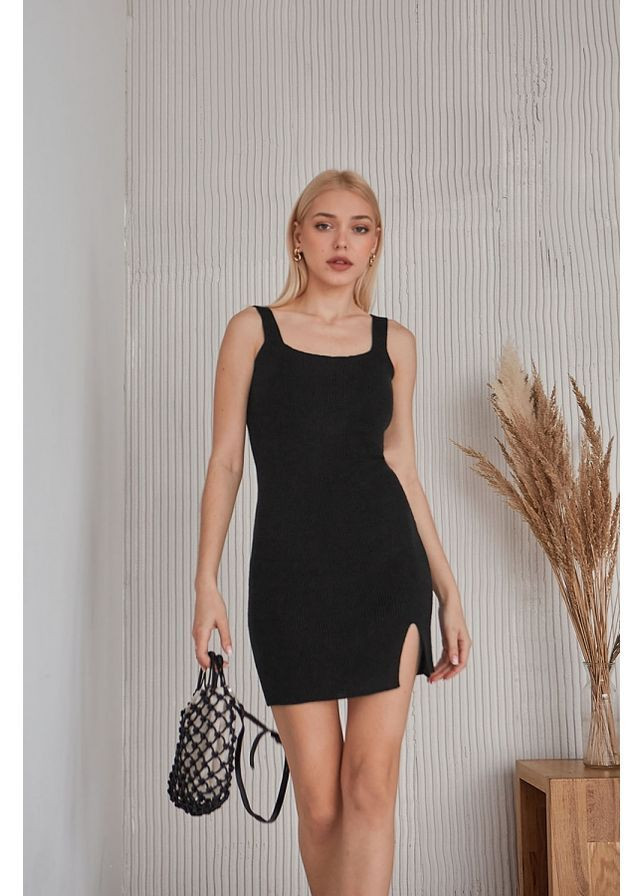 Черное платье мини 2301 черный Triko Bakh