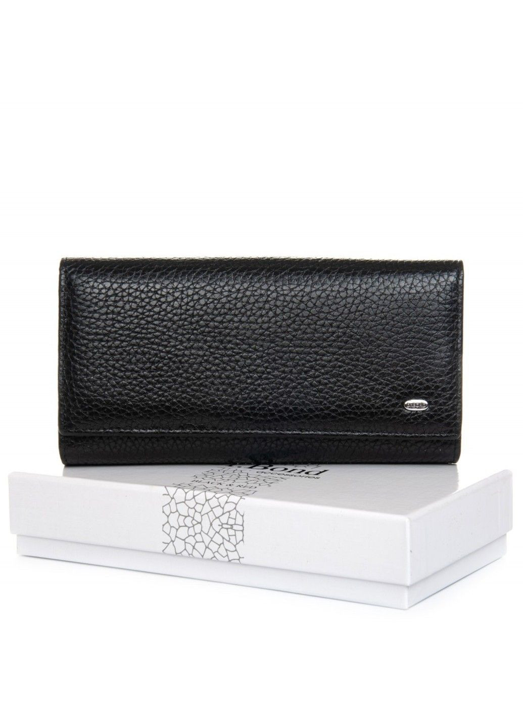 Шкіряний жіночий гаманець BR W46-4 black-red Dr. Bond (360938714)