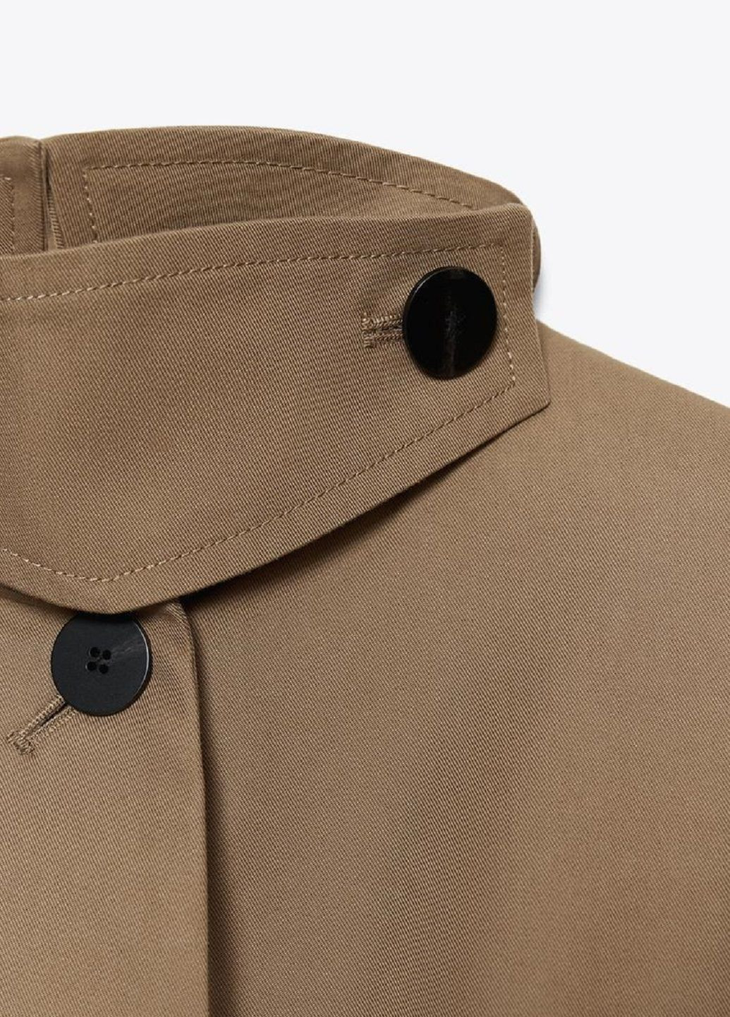 Светло-коричневая демисезонная куртка Zara