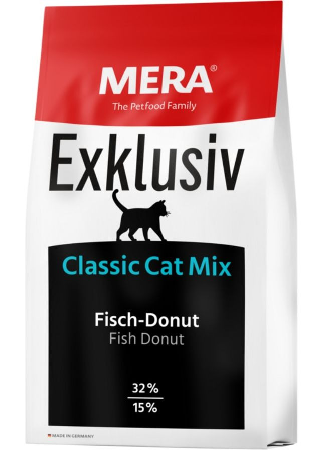 Корм для котов EX Classic Cat Fish-Mix с рыбой 20 кг (4025877751608) Mera (307981419)