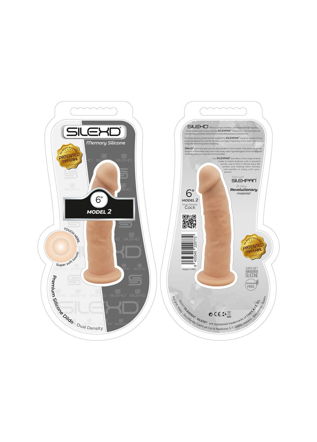 Фаллоимитатор Robby Premium Silicone Dildo MODEL 2 Размер 6" CherryLove Silexd (293293782)