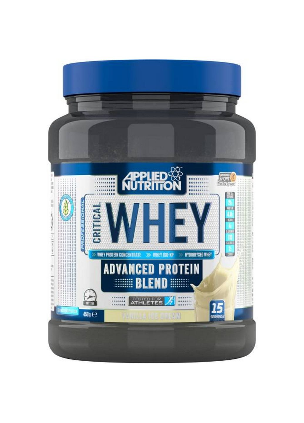 Протеїн Applied Critical Whey, 450 грам Ваніль Applied Nutrition (293415998)