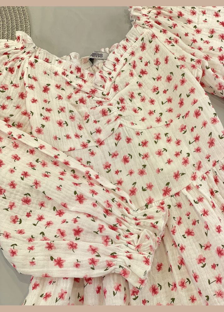 Белое платье для девочки Mevis (315479239)