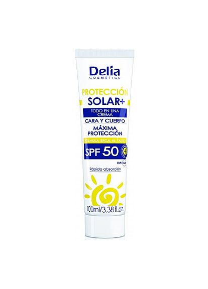 Солнцезащитный крем Sun Protection Cream SPF 50 100ml (581851-135707) Delia (368621850)