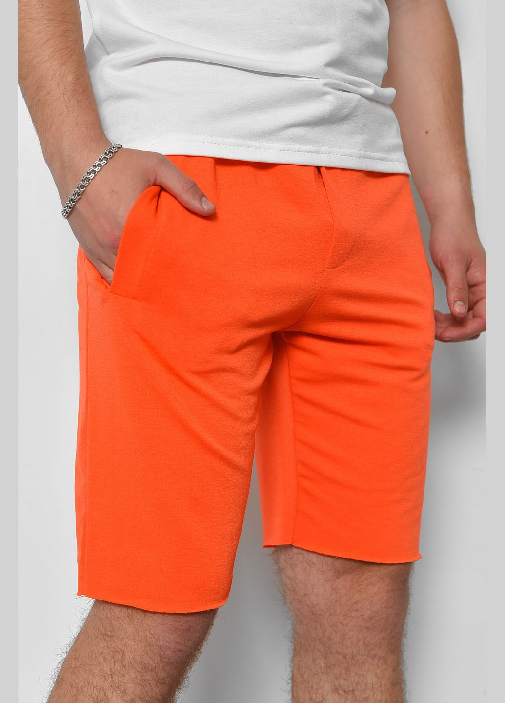 Шорты мужские оранжевого цвета Let's Shop (290255326)