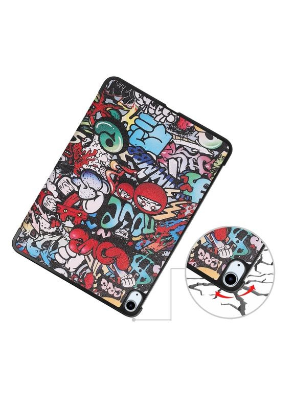 Чохол-книжка Smart Case для Apple iPad Air 11" M2/M3 (2024/2025) Graffiti (711605) BeCover (351559888)