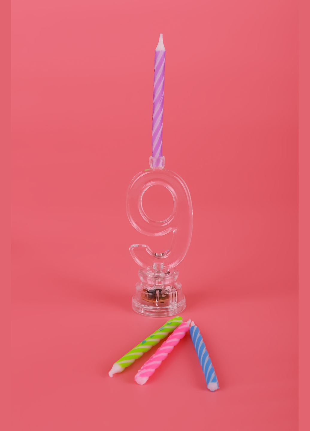 Набір свічки +цифра LED Maxi 9 що світиться MX701007-9 (123456789176) shop (123456789176) No Brand (362917457)