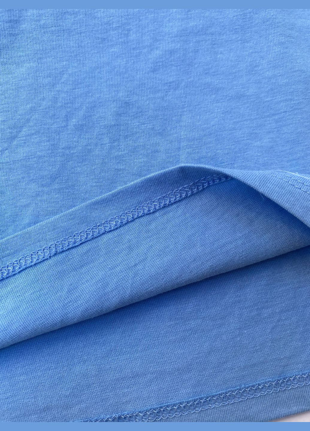 Темно-голубая футболка мальчику Primark