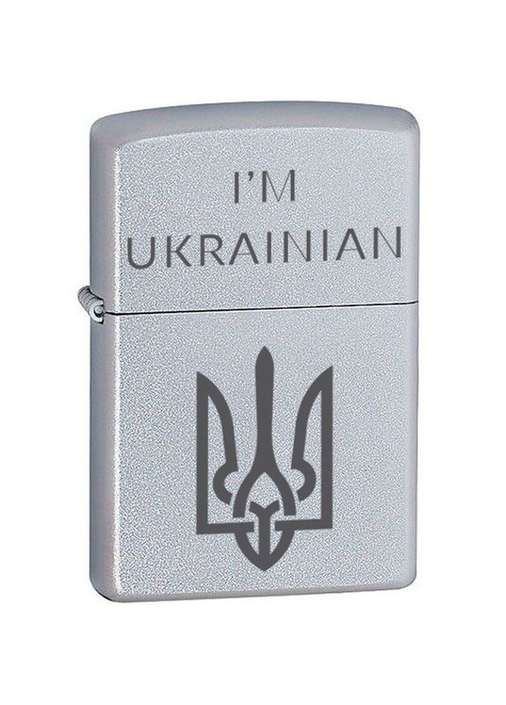 Запальничка 205 CLASSIC IM UKRAINIAN 205IMU Zippo (316612474)