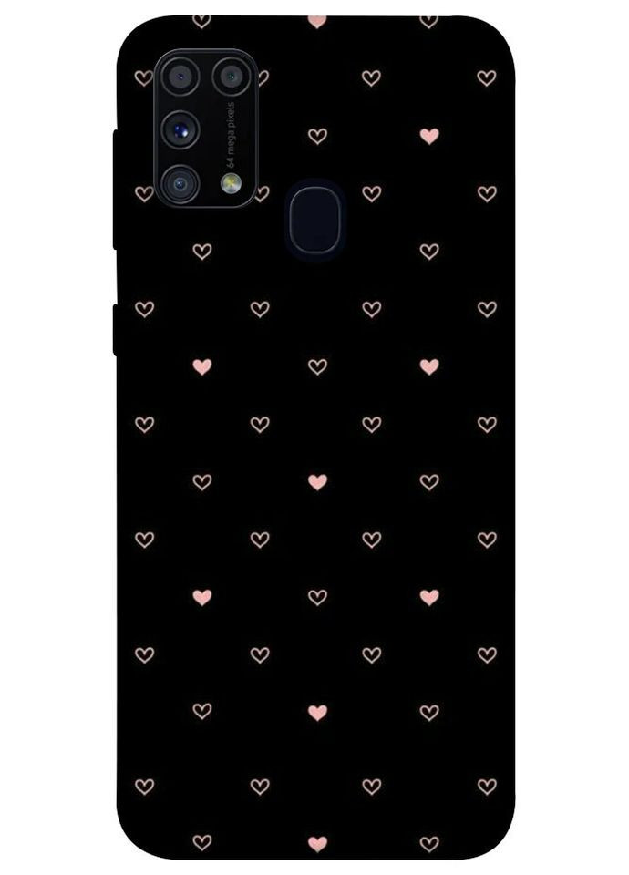 Чохол з принтом для Samsung Galaxy M31/на самсунг-галаксі M31 Сердечка No Brand (339872970)