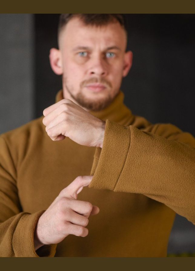 Армейский мужской флисовый гольф койот No Brand (314701114)