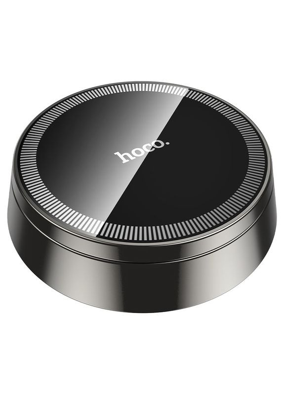 Холдер H83 Metal ring magnetic car holder(center console) Black Hoco (366671311)