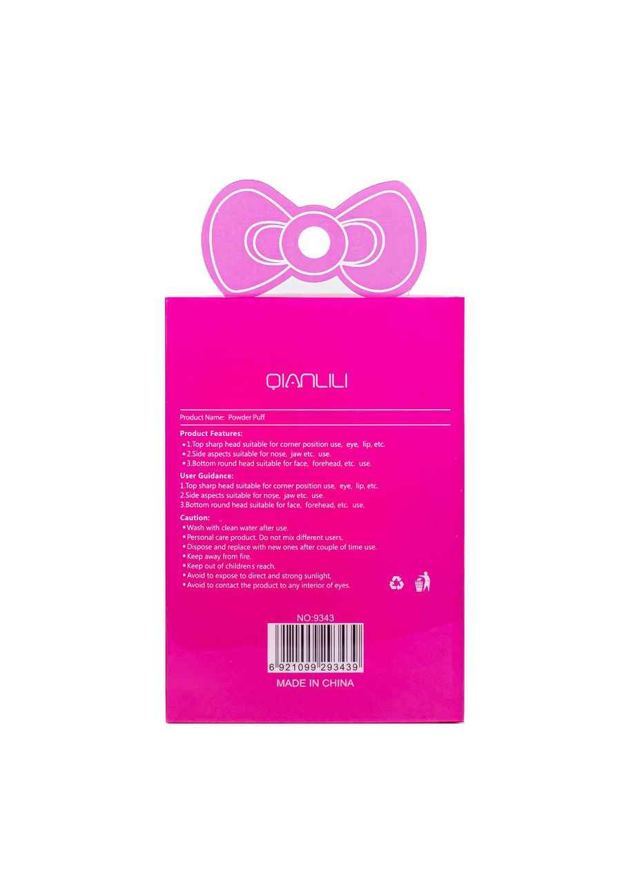 Набір спонжів для макіяжу 3 штуки + спонж для кушона No Brand (302723415)