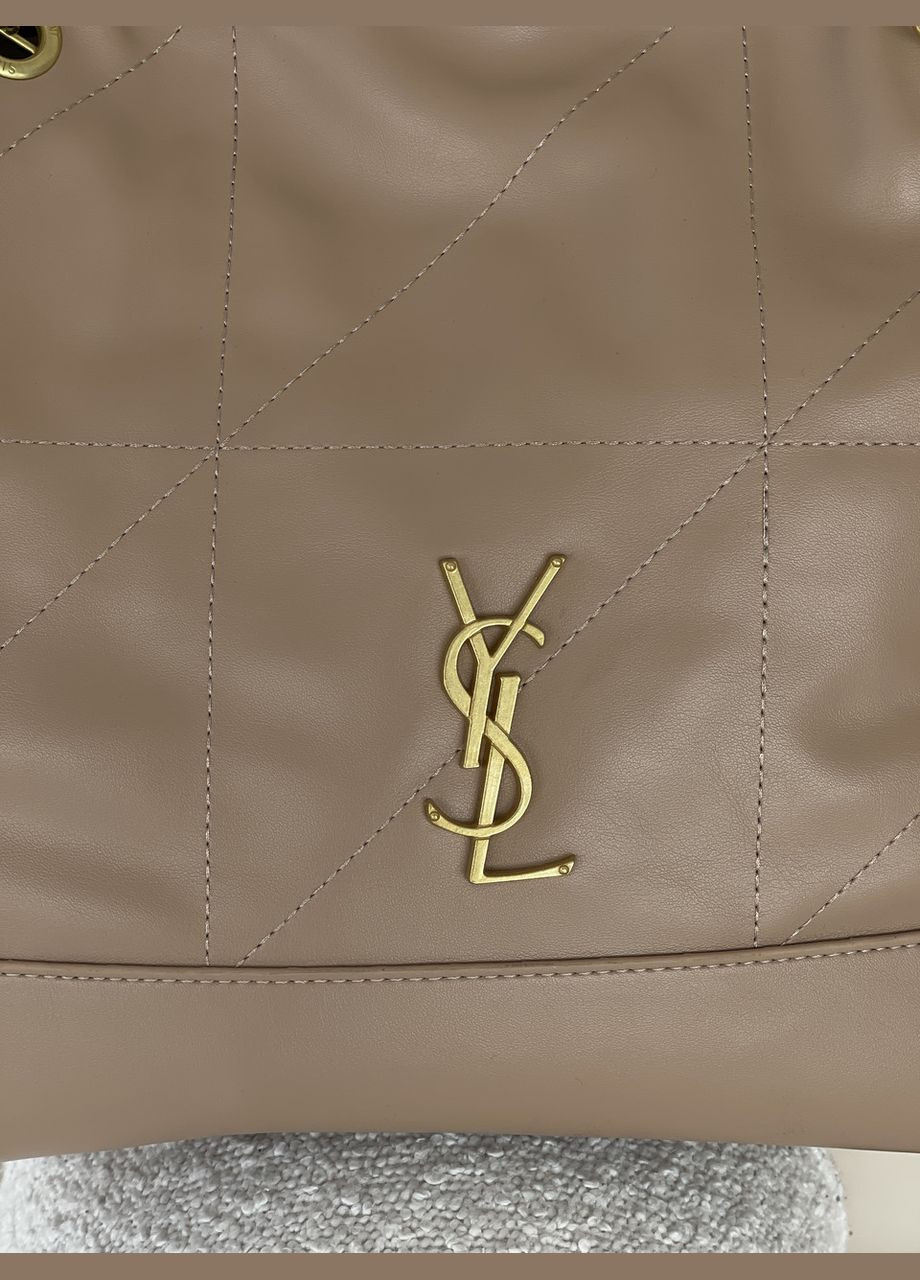 Сумка жіноча Jamie in Leather бежевий шопер No Brand (322464783)