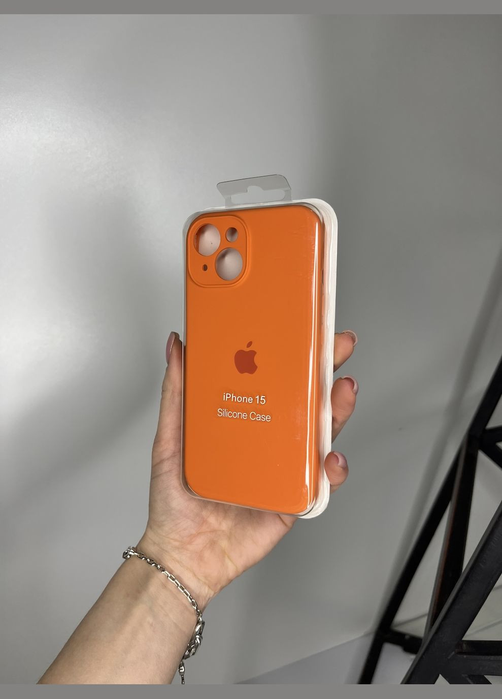 Чехол на iPhone 15 квадратные борта чехол на айфон silicone case full camera на apple айфон Brand iphone15 (293965119)