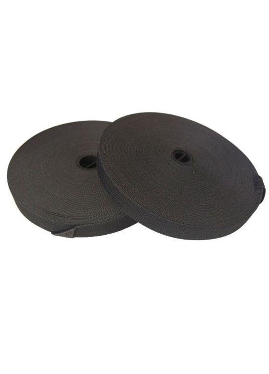 Широка білизняна резинка для одягу Sindtex чорний 3 см х 22,5 м Plus-plus (352747591)