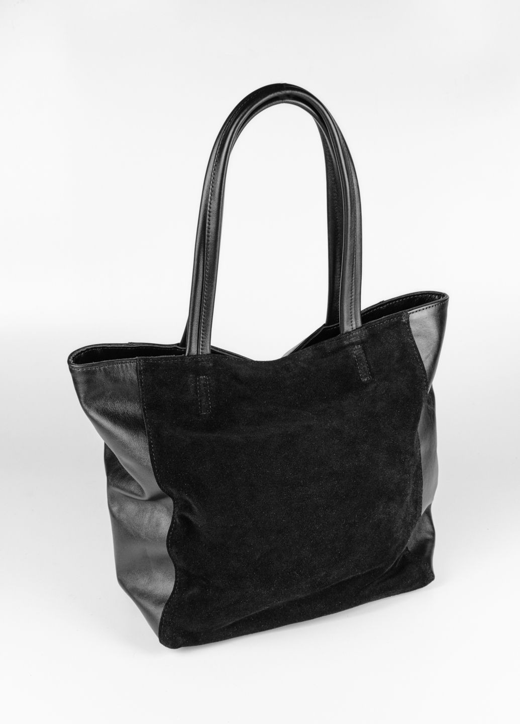 Сумка тоут велика під папку шкіряна 1813 4620-201 чорна ARTiS Bags Сумка (360485300)