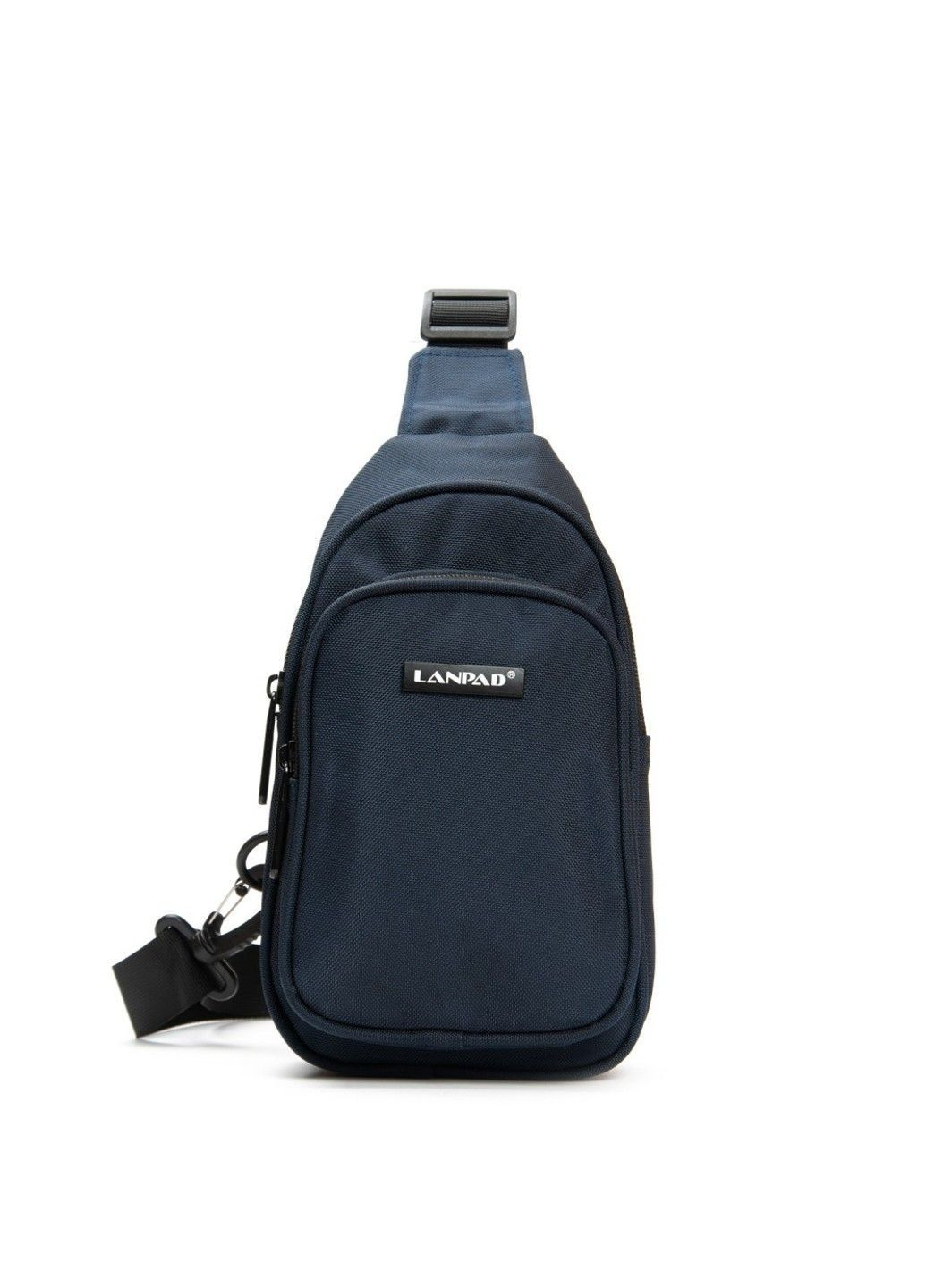 Мужская тканевая сумка-слинг 63744 blue Lanpad (366092151)