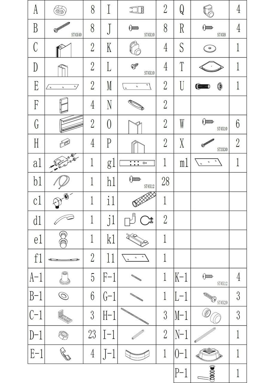 Бокс душевой с гидромассажем STRONG SBH01-90x90x215-FB SATIN с высоким поддоном (MI6888) Mixxus (321194375)