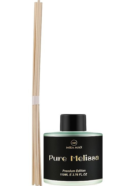 Pure Melissа Fragrance Diffuser With Reeds - Pure Melissa Fragrance Diffuser With Reeds 110ml (867538-31023712) Mira Max (368666361)