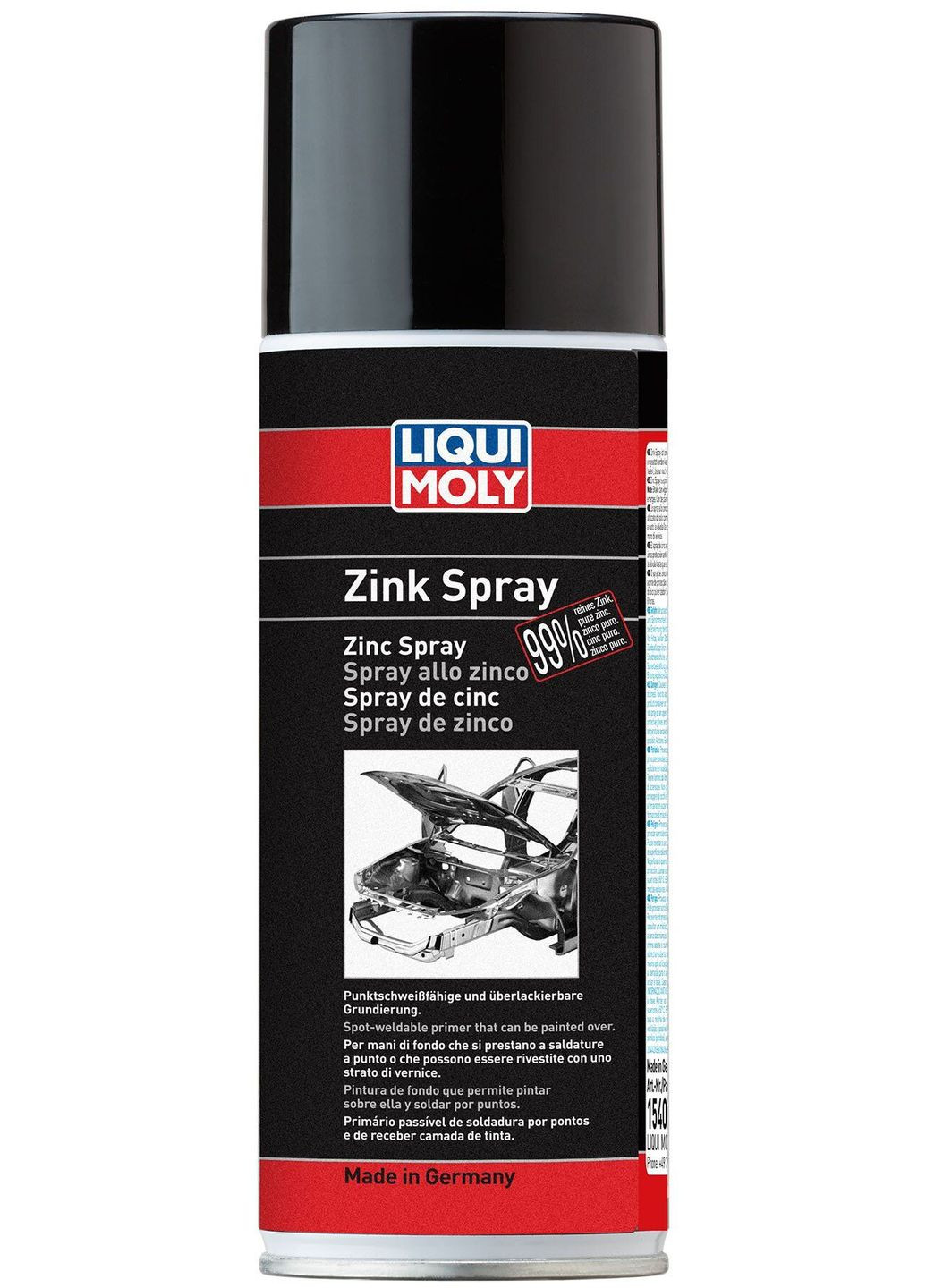 Цинковая грунтовка Zink Spray (0.4 л) антикоррозионный спрей (41369) Liqui Moly (317755473)