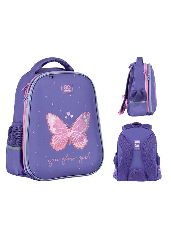 Рюкзак Education напівкаркасний GO25-165M-4 Glowing GoPack (369627615)