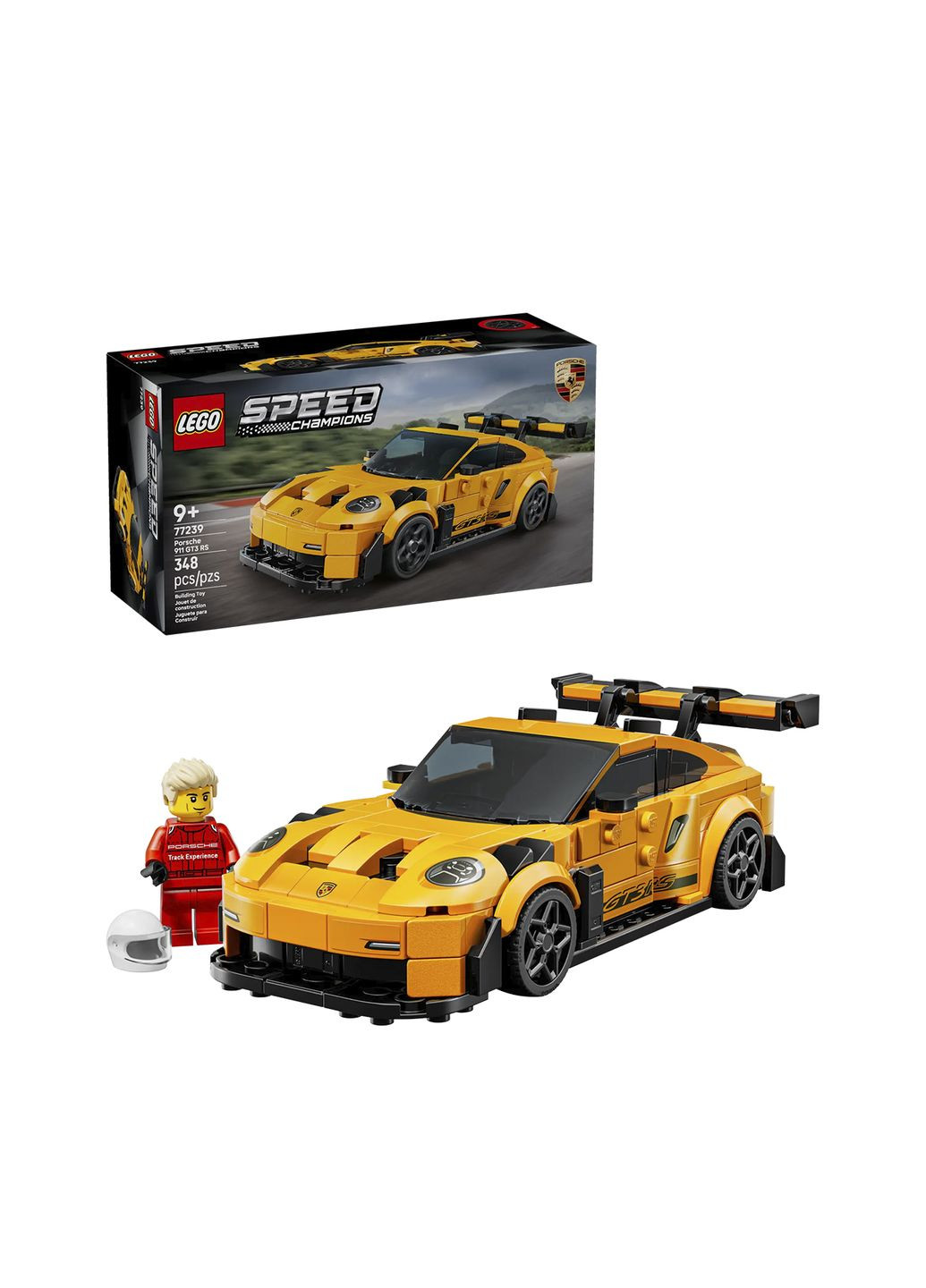 Конструктор Speed Champions Суперкар Porsche 911 GT3 RS, 348 деталей колір різнокольоровий ЦБ-00282675 Lego (346392851)