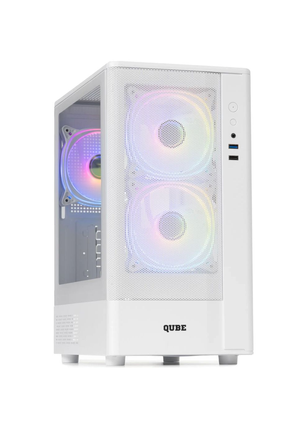 Корпус GEON ARGB White (GEON_GWNU3) QUBE (372466245)