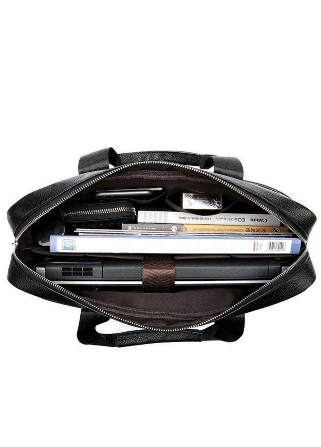 Мужская кожаная сумка 30х40х10 см Tiding Bag (315869947)