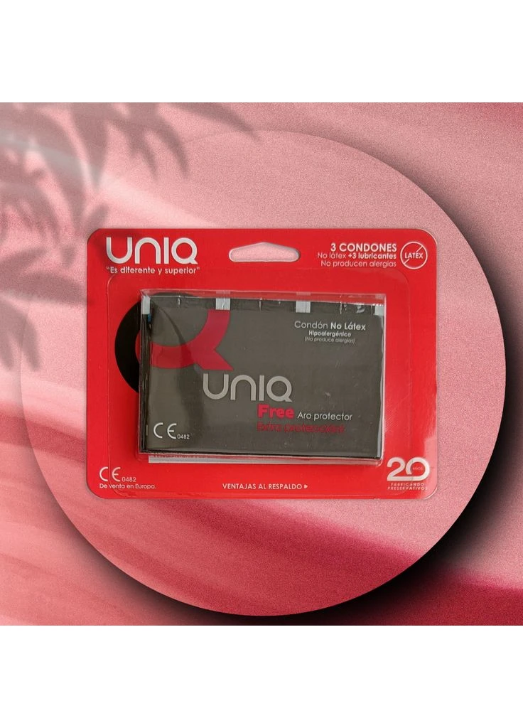 Упаковка 3шт. безлатексный Single: Free Ultra Thin UNIQ (371390124)