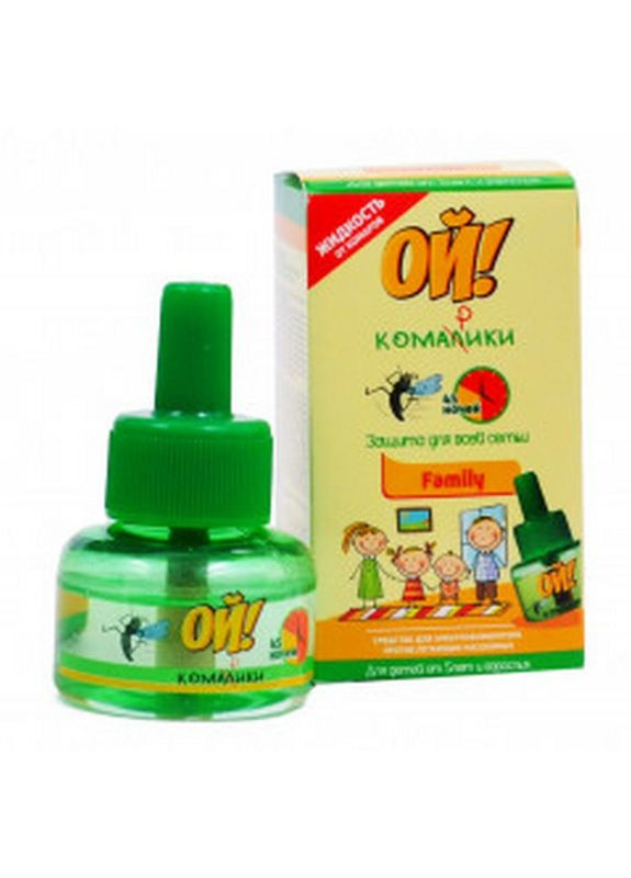 Рідина від комарів Ой! Комаріки ACTIVE 30 мл. УЧЕНЯТКА Пензлі 2025 No Brand (351586375)